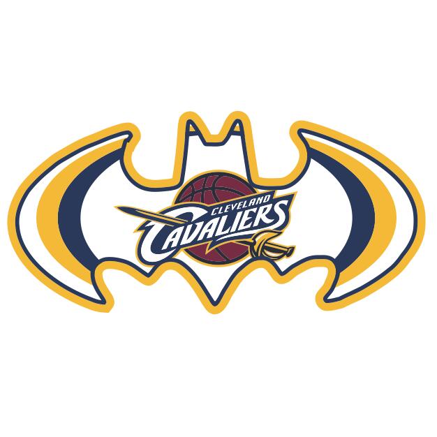 Cleveland Cavaliers Batman Logo fabric transfer